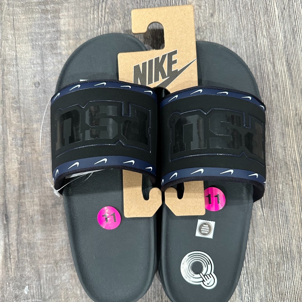 Nike Offcourt Slide Penn State University Men's Size 11 NWT
